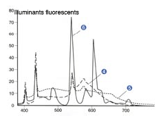 Illuminant comparison